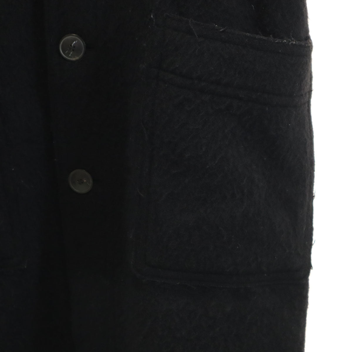 ami alexandre mattiussi Bulgarian Coat Black Size S