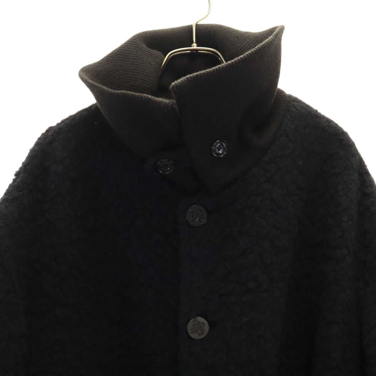 Paul Smith Black Made in Japan Boa Coat Size L