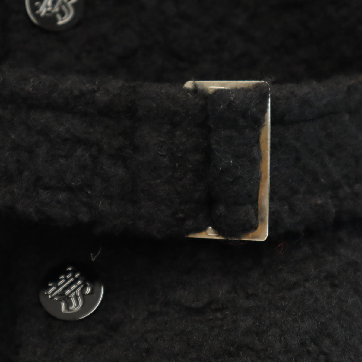 Paul Smith Black Made in Japan Boa Coat Size L