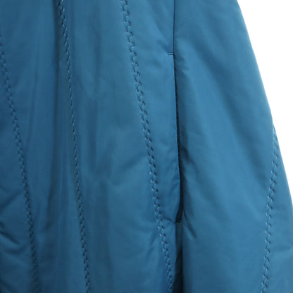 PLEATS PLEASE ISSEY MIYAKE. Japanese Padded Coat Blue