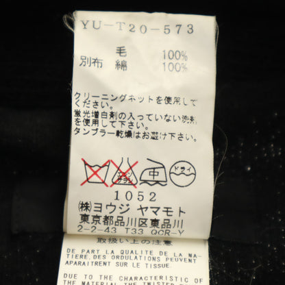 Y's Made in Japan Long Sleeve Cardigan Black Size JP 3