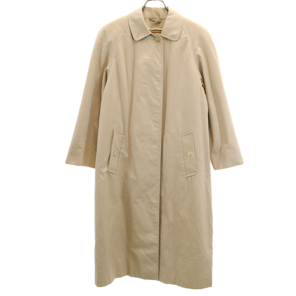 Aquascutum Vintage 70s 80s Balmacaan Coat Beige Size 1