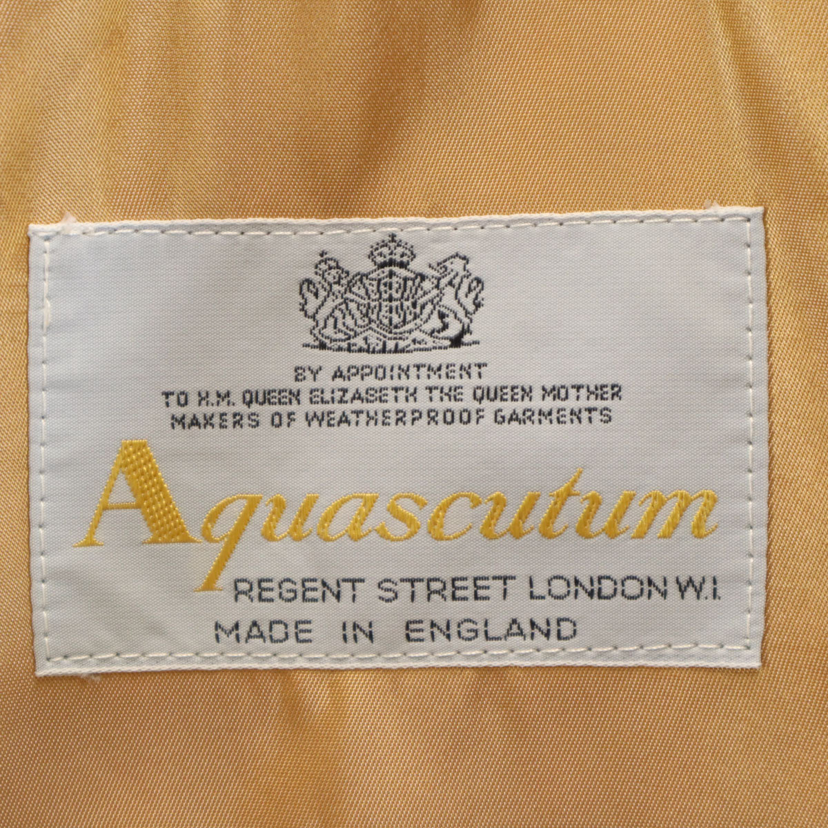 Aquascutum Vintage 70s 80s Balmacaan Coat Beige Size 1