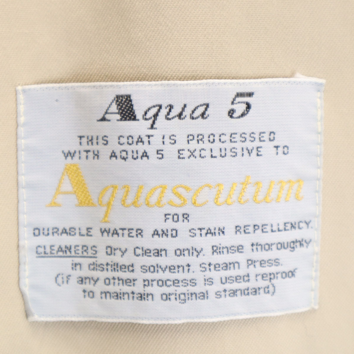 Aquascutum Vintage 70s 80s Balmacaan Coat Beige Size 1