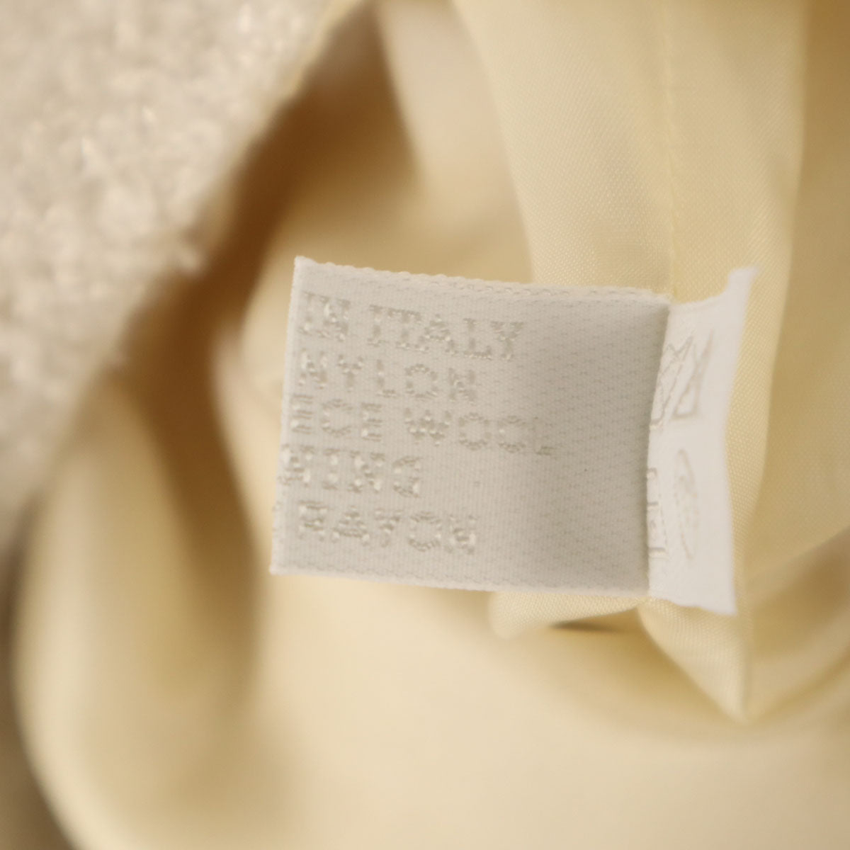 PRADA Sleeveless Midi Dress Ivory Size 42