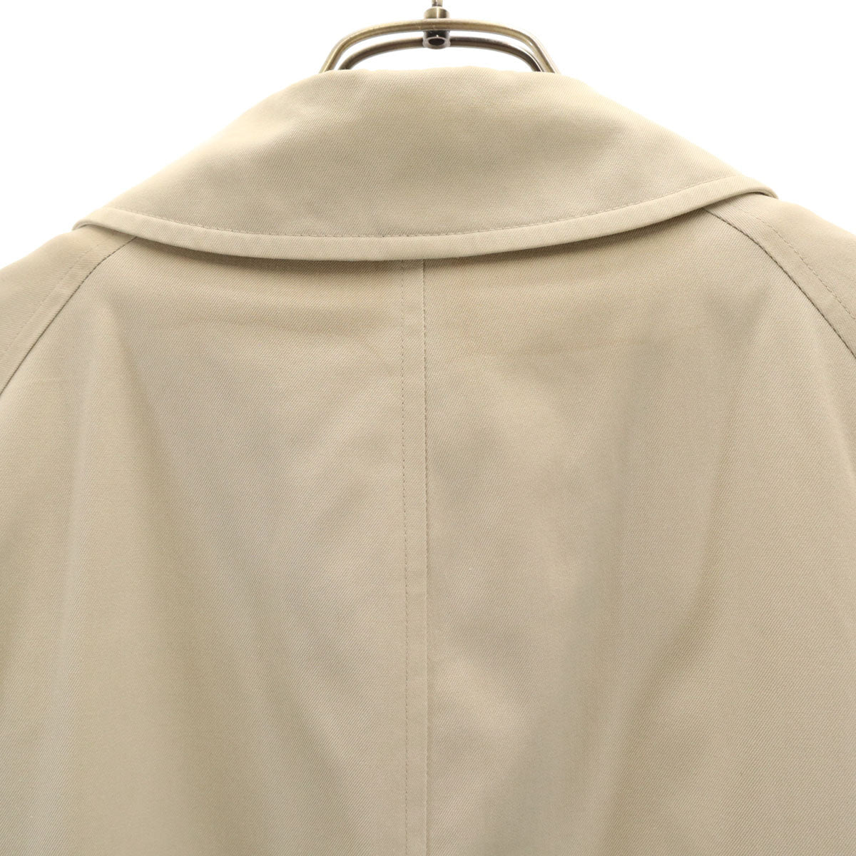 Burberrys 80s 90s UK Balmacaan Coat w/Liner Beige Size 46