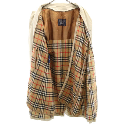 Burberrys 80s 90s UK Balmacaan Coat w/Liner Beige Size 46