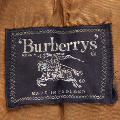 Burberrys 80s 90s UK Balmacaan Coat w/Liner Beige Size 46