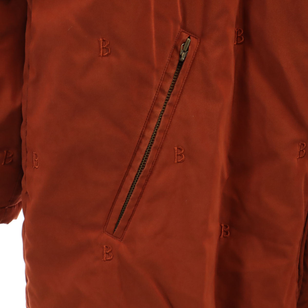 Burberrys 90s Orange Padded Coat Size 9AR