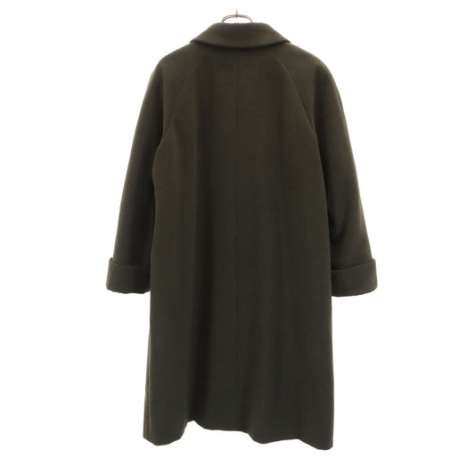 Burberrys 90s Vintage Long Coat Khaki Size 40