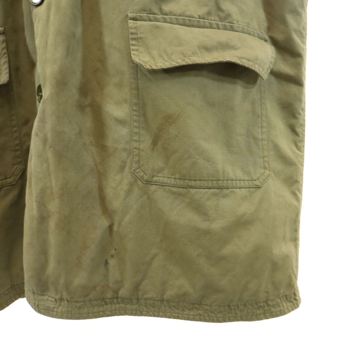 Vintage 40s M41 Civilian Military Coat Khaki