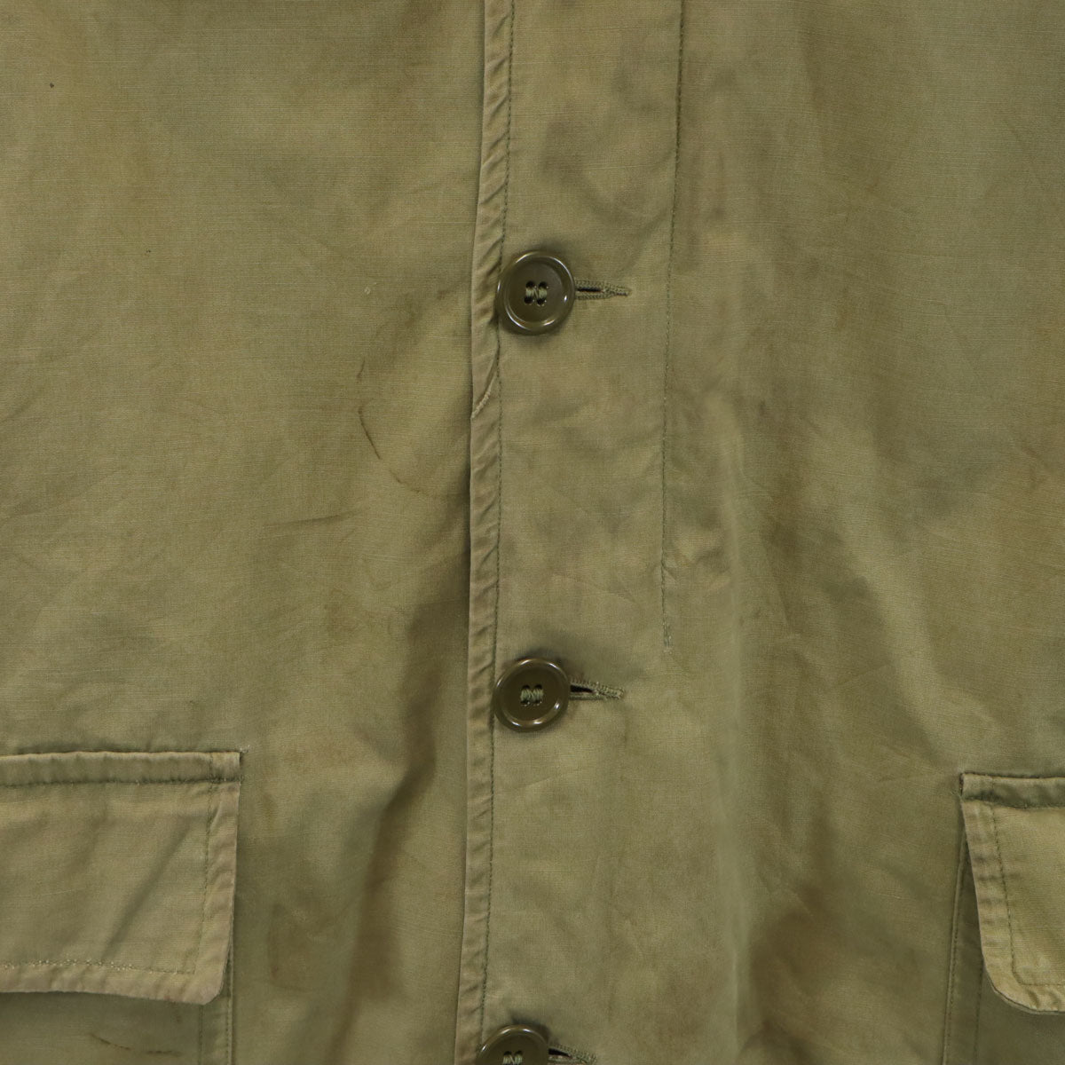 Vintage 40s M41 Civilian Military Coat Khaki