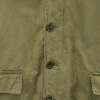 Vintage 40s M41 Civilian Military Coat Khaki