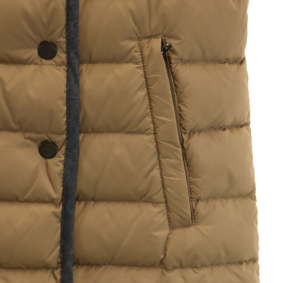 DUVETICA Bulgarian Made Down Coat Beige Size 42