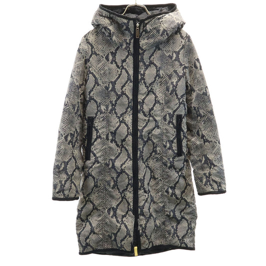 HYSTERICS Pattern Padded Coat Gray Size F
