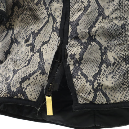 HYSTERICS Pattern Padded Coat Gray Size F