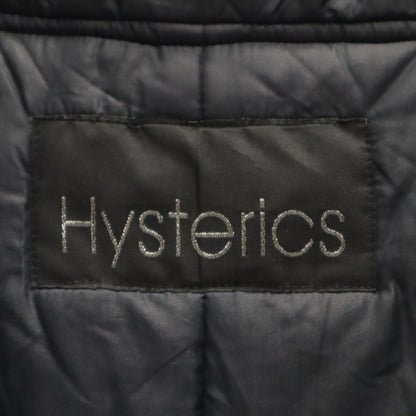 HYSTERICS Pattern Padded Coat Gray Size F