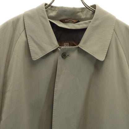 GIVENCHY 90s Vintage Greige Bal Collar Coat w/Liner Size M