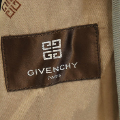 GIVENCHY 90s Vintage Greige Bal Collar Coat w/Liner Size M
