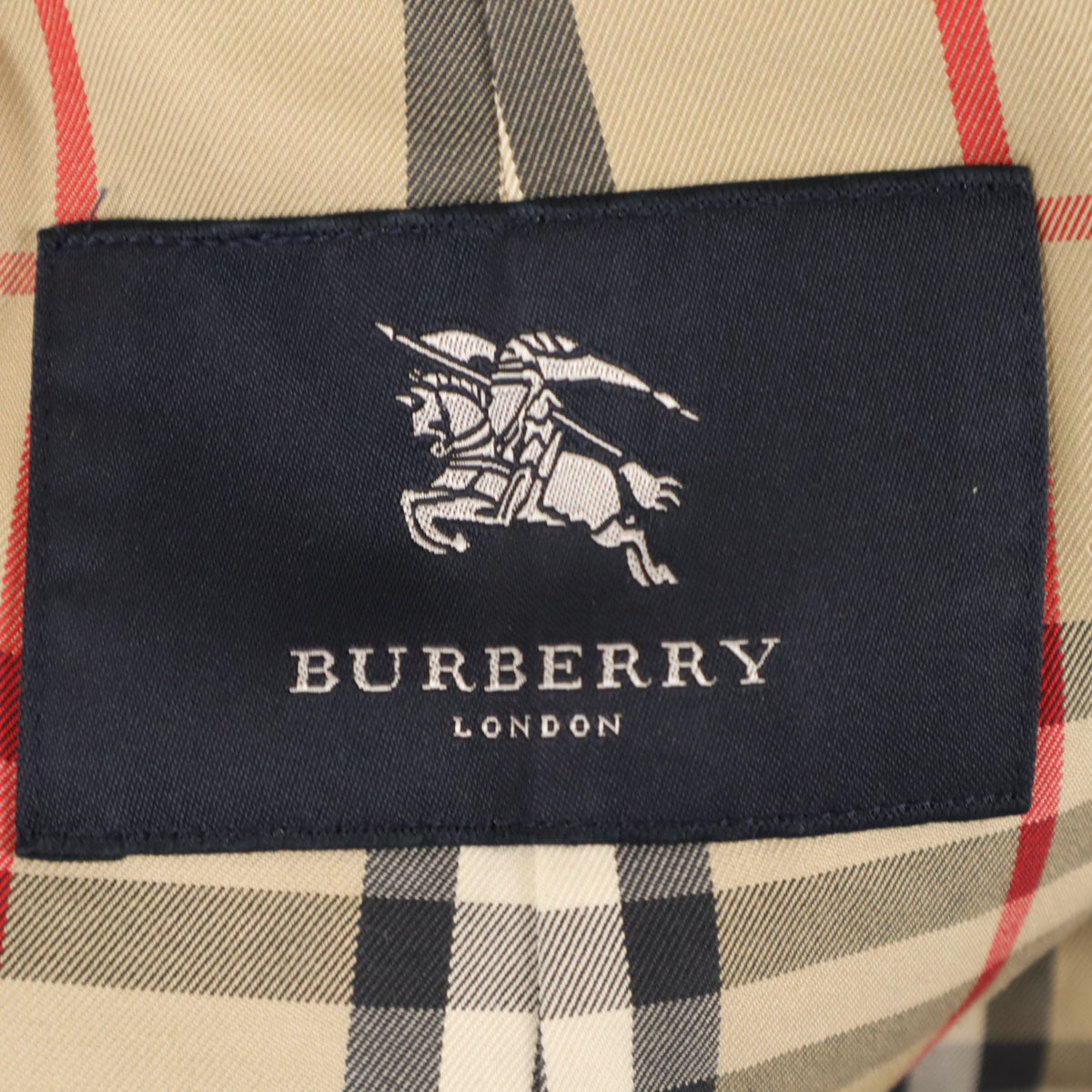 BURBERRY LONDON Trench Coat Black Size L