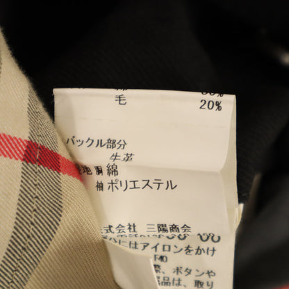 BURBERRY LONDON Trench Coat Black Size L
