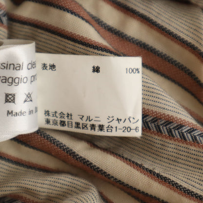 MARNI Long Coat Purple Size 42