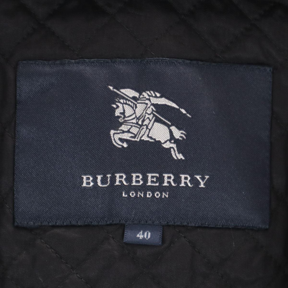 BURBERRY LONDON Coat w/ Vest Liner Black Size 40