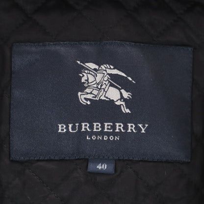 BURBERRY LONDON Coat w/ Vest Liner Black Size 40