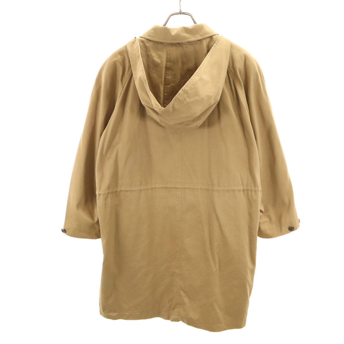 Burberrys 90s Vintage Hooded Coat w/ Liner Beige Size 9AR
