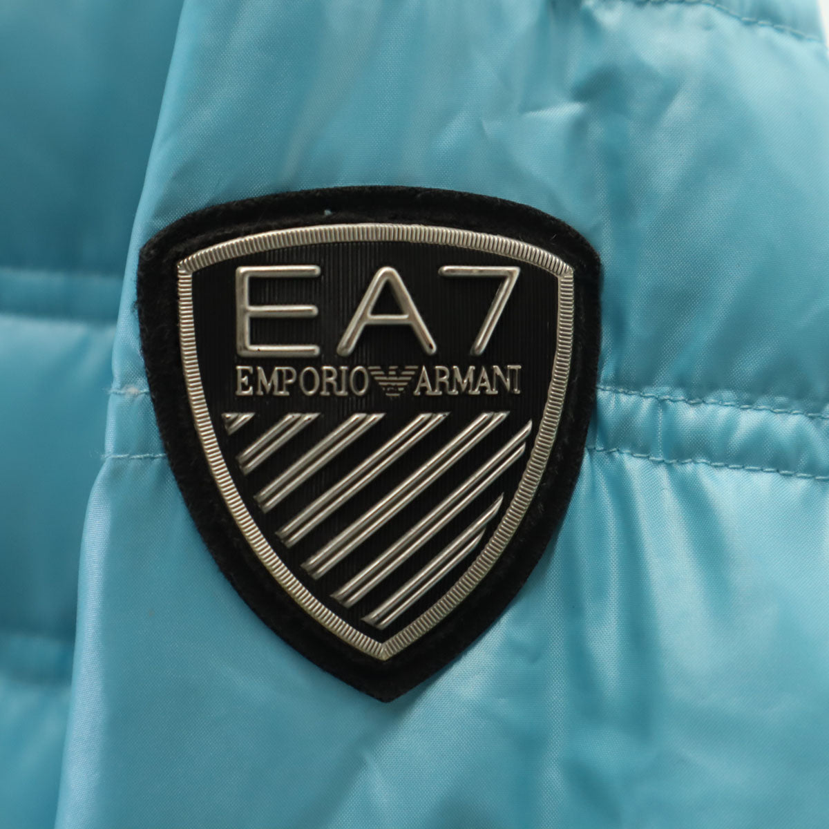 Emporio Armani Down Coat Light Blue Size XS