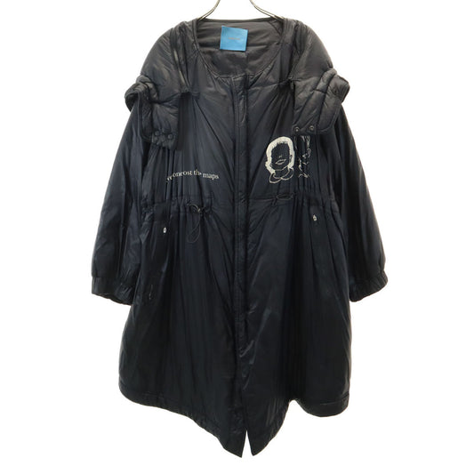 UNDERCOVER Human Control System Padded Coat Black Size 1