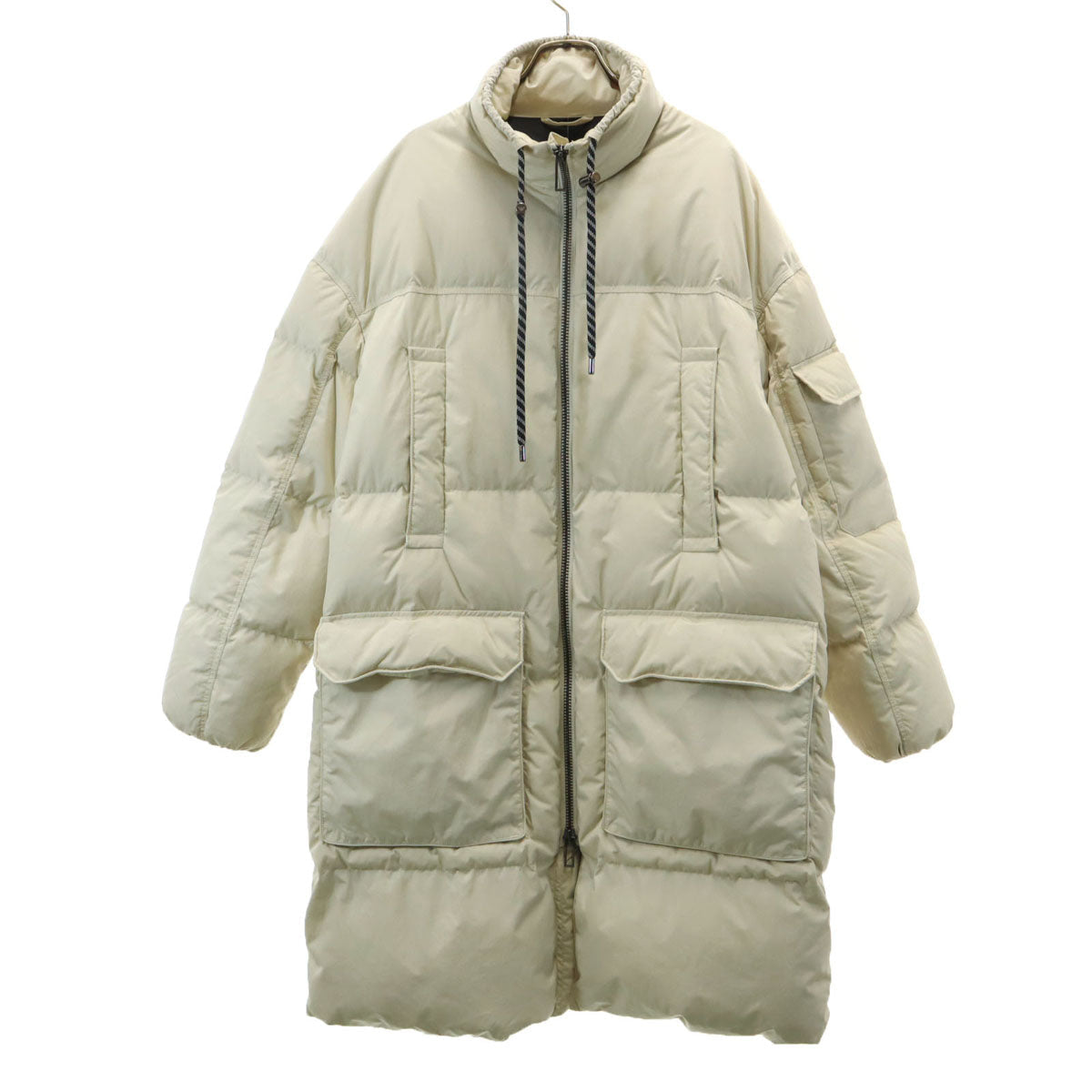 Emporio Armani Down Coat Ivory Size 46