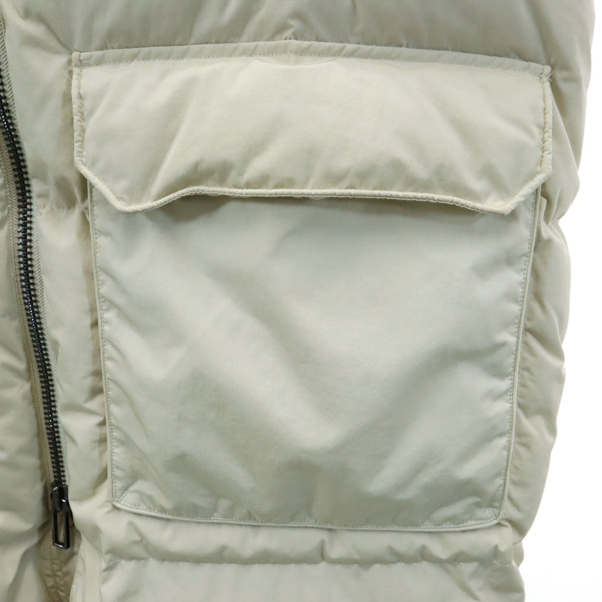 Emporio Armani Down Coat Ivory Size 46