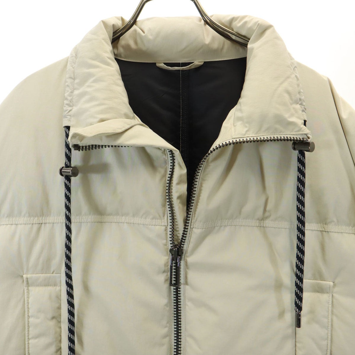 Emporio Armani Down Coat Ivory Size 46