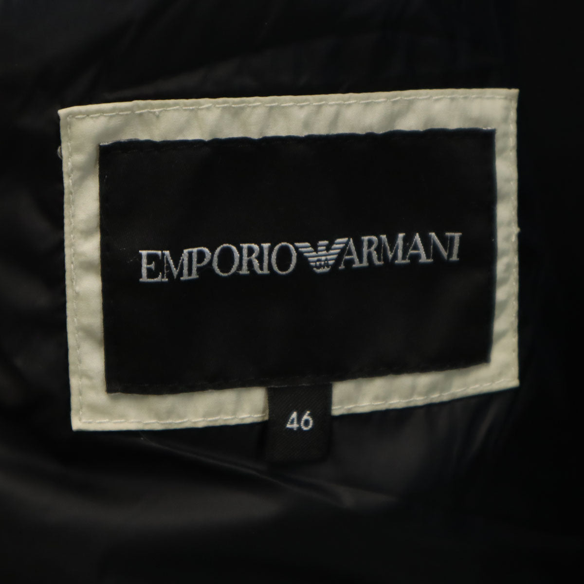 Emporio Armani Down Coat Ivory Size 46