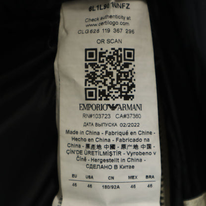 Emporio Armani Down Coat Ivory Size 46
