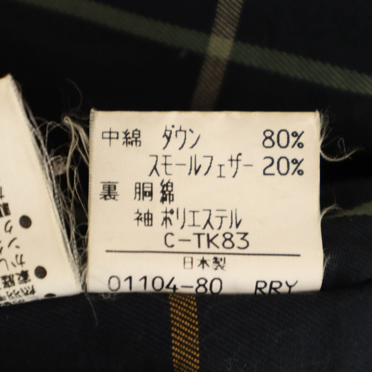 Burberrys 90s Japanese 3-Way Down Jacket Blue Size M