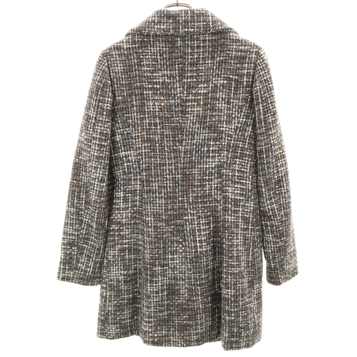 Herno Italian Tweed Lightly Padded Coat Size 40
