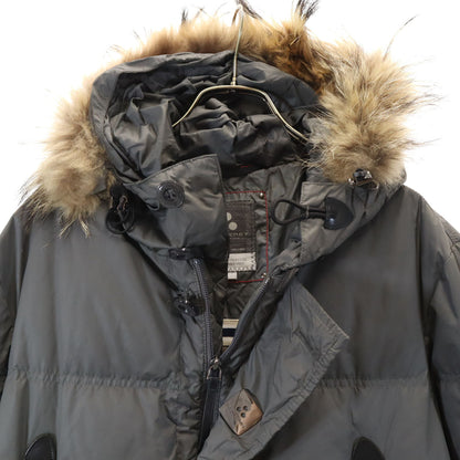 PEUTEREY Charcoal Gray Down Coat Size 50
