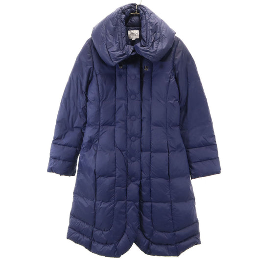 ARMANI COLLEZIONI Navy Down Coat Size 38