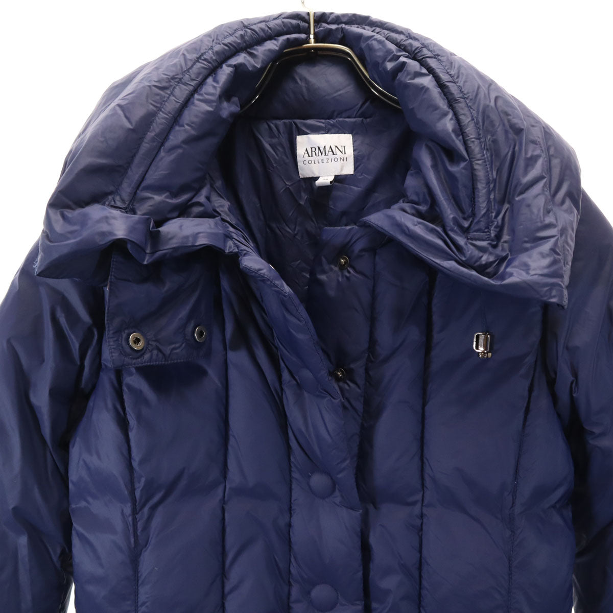 ARMANI COLLEZIONI Navy Down Coat Size 38