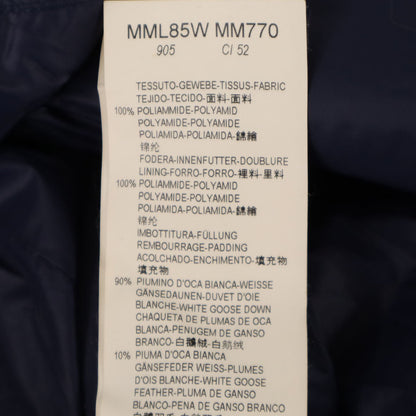 ARMANI COLLEZIONI Navy Down Coat Size 38