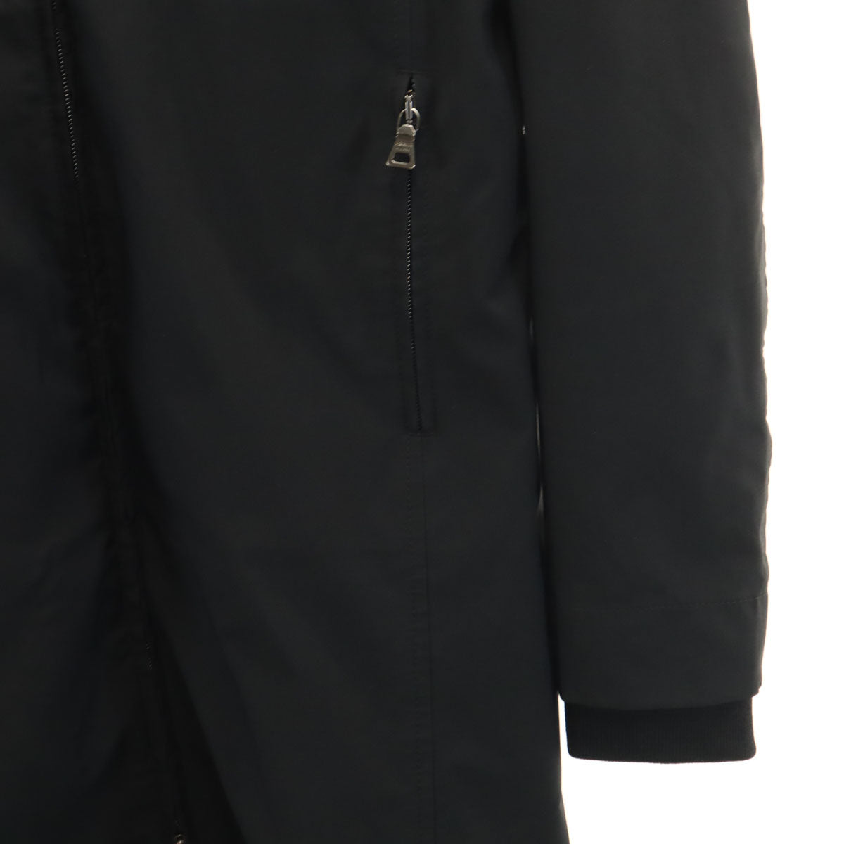 PRADA SPORTS GORE-TEX Padded Liner Coat Black Size 40