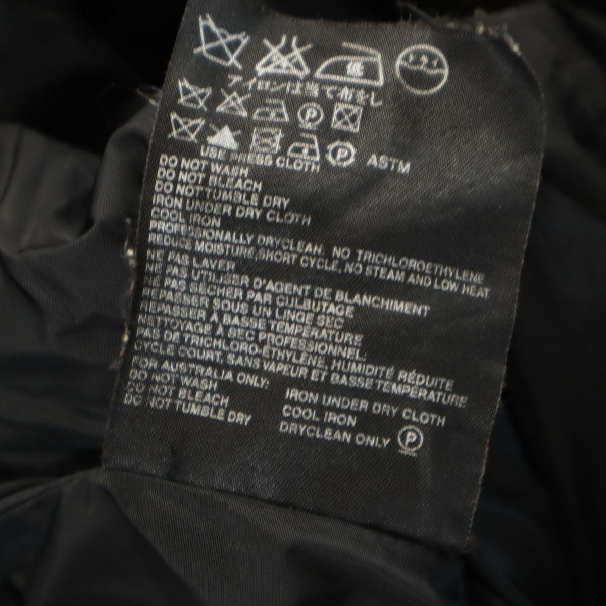 PRADA SPORTS GORE-TEX Padded Liner Coat Black Size 40