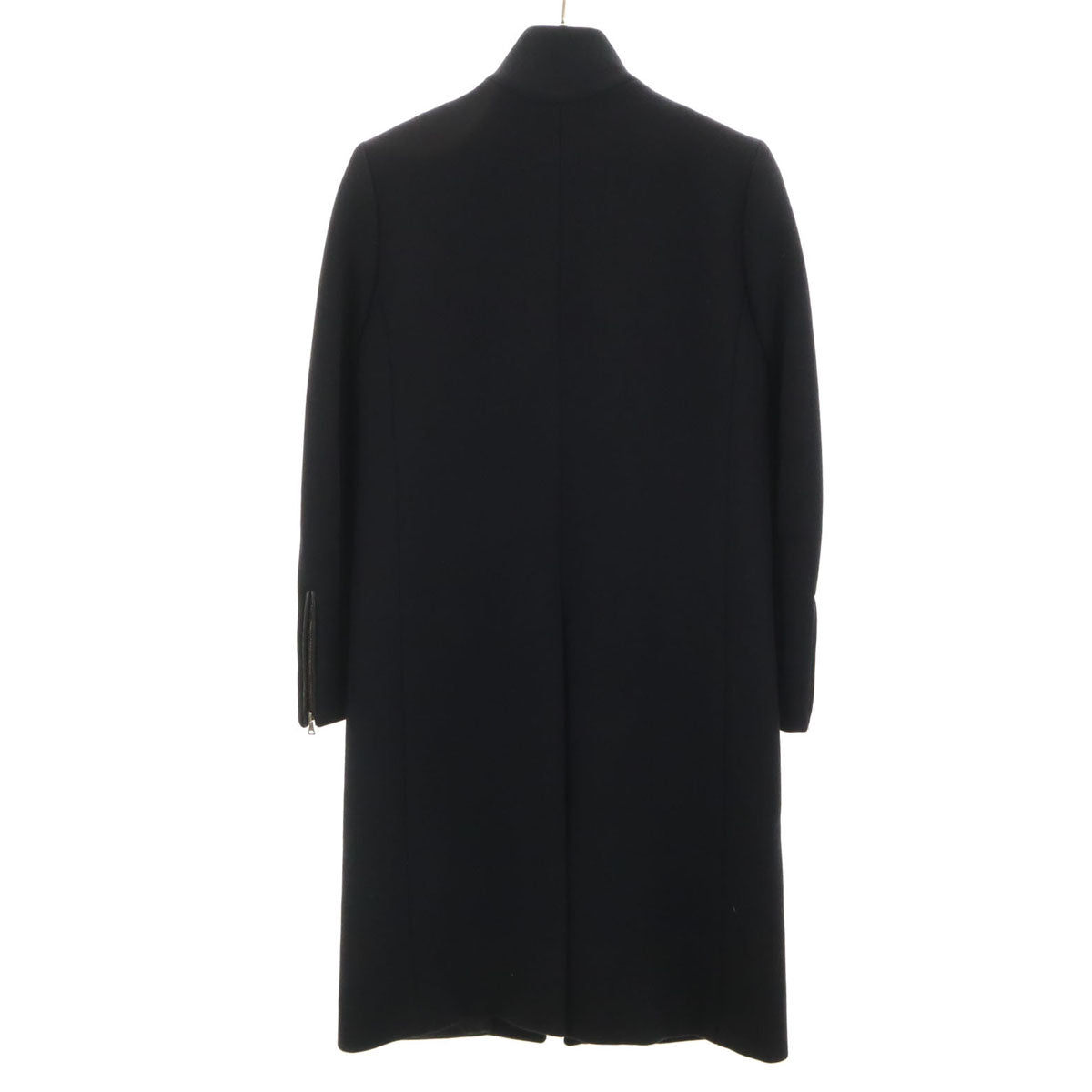 PRADA Italian Wool Coat Black Size 38