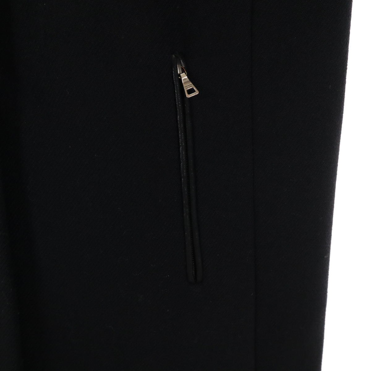 PRADA Italian Wool Coat Black Size 38