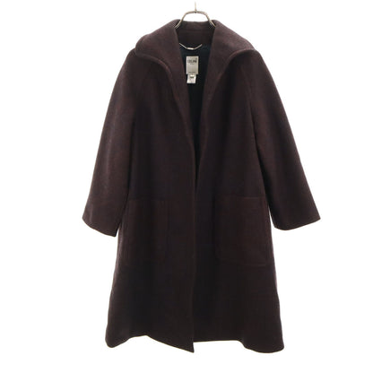 CELINE Wool Coat Brown Size 38
