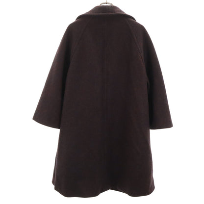 CELINE Wool Coat Brown Size 38