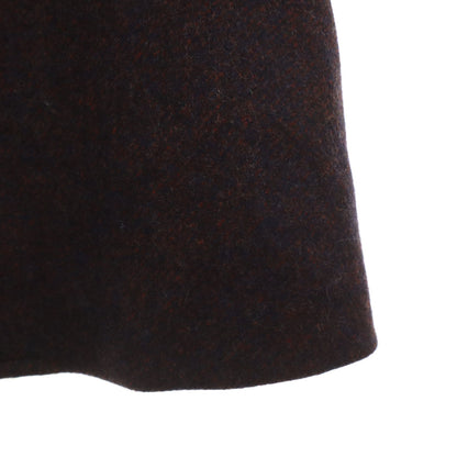CELINE Wool Coat Brown Size 38