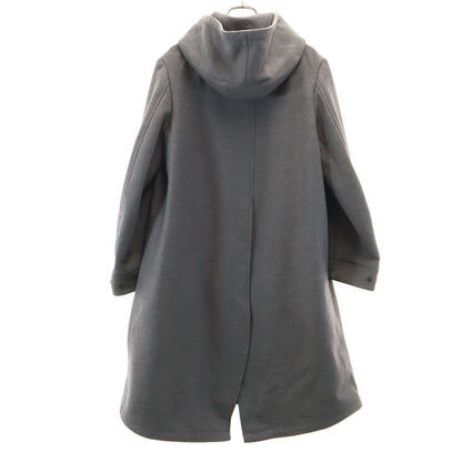 THE RERACS 19FW Hooded Wool Coat Gray Made in Japan Size 36